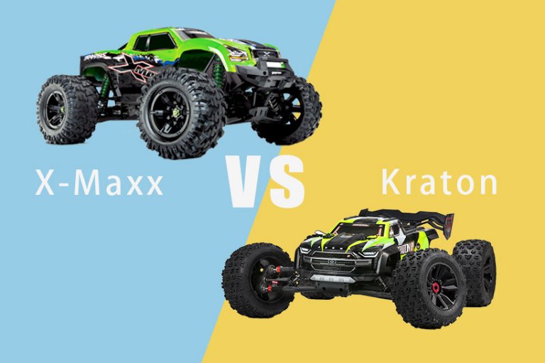 Kraton 8s Vs Xmaxx Comparison Ampow Blog