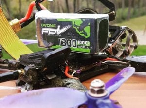 Ovonic lipo battery 1300mAh 4S