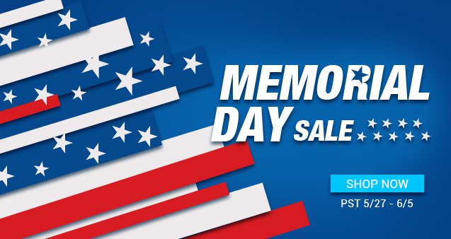 Memorial Day sale