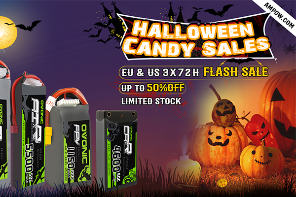 Halloween RC battery sale