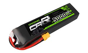 OVONIC 11.1V 3S 5000mAh 50C Lipo Battery For Slash