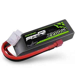 Ovonic 50C 3S 11.1V 2200mah Lipo Battery Pack With Deans Plug
