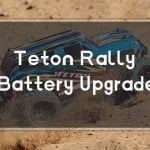Traxxas Teton Rally Battery Upgrade