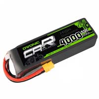 OVONIC 11.1V 50C 3S 4000mAh Lipo Battery With XT60 & Trx Plug For Traxxas Rustler