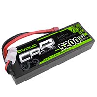 Ovonic Hard Case LiPo 2S 5200mAh 50C 7.4V lipo battery For Traxxas Rustler