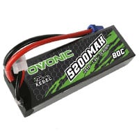 Ovonic Rebel 80C 2S 5200mAh 7.4V LiPo Battery EC5 For traxxas hoss