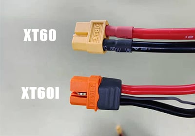 xt60 and xt60i plug