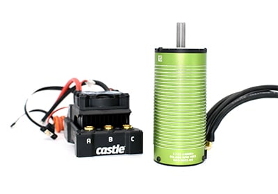 Castle motor and ESC