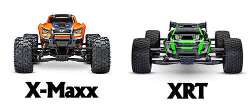 Traxxas X-Maxx vs XRT